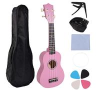 Piccolo 21 Pollice Ukulele Principianti Giocattolo di Musica Portatile Scuola Classe di Musica Ukulele Struttura In Legno Per Principianti E Amanti della Musica