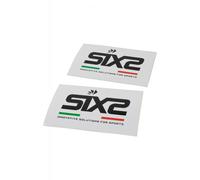 Piccolo adesivo Sixs Logo Blanc