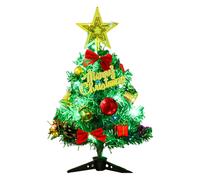Piccolo albero di Natale da scrivania, 30 cm, di alta qualità, resistente e dal design raffinato.
