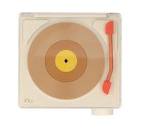 Piccolo Altoparlante del Record, Ricarica la Decorazione della Casa Portatile Piccola Altoparlante per il Sonno (BROWN)