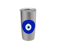 Piccolo amuleto turco persiano arabo, greco, malocchio di Nazar Bicchiere termico in acciaio inox doppia parete
