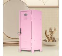 Piccolo armadietto da scrivania in miniatura con lucchetto e chiave, armadietto