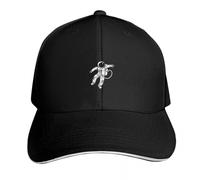 Piccolo Astronauta Perso nello Spazio Profondo gravità Minimalista da Tobe Fonseca Berretto da Baseball Golf Wear Cappello Estivo per Le Donne degli Uomini