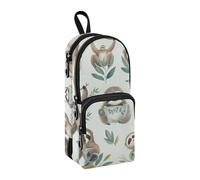 Piccolo astuccio con koala, grande capacità, con scomparto per studenti, a forma di zainetto, organizer per cancelleria, astuccio per matite e pennarelli, per scuola, ufficio, lavoro, Piccolo Koala