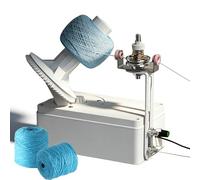Piccolo avvolgitore elettrico for filato,avvolgitore automatico for lana regolabile con velocità regolabile,velocità 250 giri/min e alimentato tramite USB,supporta filato entro 2 mm/non più di 150g