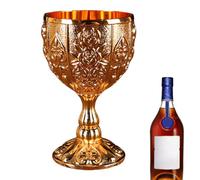 Piccolo calice - Piccolo calice calice ornamenti per armadietto del vino | Tazza elegante con motivo floreale in rilievo retrò in lega di zinco da 30 ml, piccolo bicchiere da vino europeo per cerve