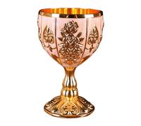 Piccolo calice - Piccolo calice calice ornamenti per armadietto del vino | Tazza elegante con motivo floreale in rilievo retrò in lega di zinco da 30 ml, piccolo bicchiere da vino europeo per cerve