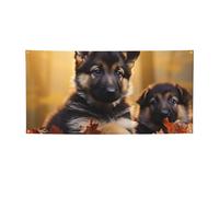 Piccolo cane pastore tedesco Banner stampa bandiera per interni ed esterni banner per feste e cartelli poster personalizzato sfondo fotografico sfondo per affari laurea matrimonio evento decorazione