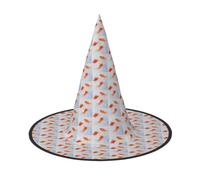 Piccolo cappello da strega per Halloween, costume da strega per nuoto | Cappello da mago per Halloween, Natale, Death God, vampiro, mago, cosplay, spettacolo, decorazione di carnevale