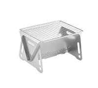 Piccolo cestino da picnic Grill Basket Con Maniglia Per Outdoor Grill Pieghevole Campeggio Grill Instant Pieghevole E Facile Da Trasportare Grill