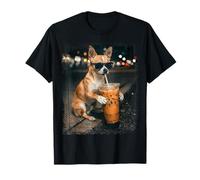 Piccolo Chihuahua Big Ice Coffee City Vibes Maglietta