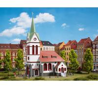 Piccolo Città Chiesa Misura Ho Auhagen Kit 11370