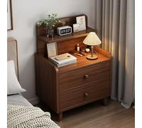 Piccolo comodino alto con cassetto e ripiano aperto, versatile comodino per soggiorno, camera da letto, ingresso e armadio, mobili eleganti per spazi compatti