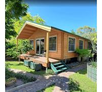 Piccolo contenitore prefabbricato pieghevole espandibile per casa prefabbricata, kit per la casa piccola del cortile, perfetto per cabina off-grid o suite per gli ospiti mobili