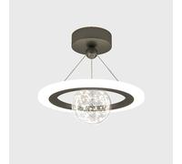 Piccolo corridoio Luce Luce LED Anello LAGGI STRUE Commercio Vetro Incontro AMPITO DIMMABILE ASSEGGIO BLACO Gold CENTURA Mide Centro MEDY Luce di AFFITO