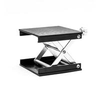 Piccolo cric da laboratorio scientifico, tavola elevatrice in alluminio, piattaforma 3,54