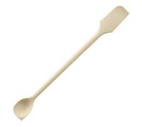 Piccolo cucchiaio in silicone, Agitatore per spatole mini trucco, piccole spatole per uso cucina, raschietto in silicone lungo dual-end, perfetto per il consumo, agitazione, diffusione