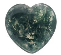 Piccolo cuore in vera pietra naturale, 2 x 2 cm, lucidato e realizzato a mano, ideale come amuleto della mano, regalo di pietra tascabile, decorazione o compagno spirituale