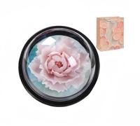 Piccolo Diffusore oli essenziali ceramica fiore fatto a mano, aromaterapia, for bagno camera da letto ufficio, yoga, Elegante Decorazione desktop, con coperchio (rosa, inclusa borsa regalo)
