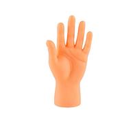 Piccolo dito della mano culla per il palmo piatto piatto divertente miniatura burattino stuzzicare gattino sinistra destra Han culle mano piccola