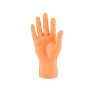 Piccolo dito della mano culla per il palmo piatto piatto divertente miniatura burattino stuzzicare gattino sinistra destra Han culle mano piccola