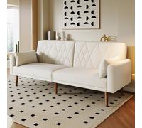 Piccolo divano a due posti, divano letto, divano letto con funzione sonno, divano letto in velluto adatto per soggiorno, camera da letto, home theater, camera degli ospiti.