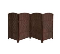 Piccolo Divisorio, Schermo For La Privacy, Parete Divisoria Pieghevole | Schermatura privacy in tessuto (4/5/6 pannelli) for camere da letto e uffici domestici(Color-2,120X40CM-5 piece)