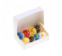 Piccolo dolce artificiale miniatura resina giocattolo per case delle bambole display gioco creativo e collezionista utilizzare accessori per bambole in miniatura sicuri