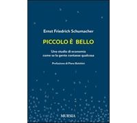Piccolo è Bello. Uno Studio Di Economia Come Se La Gente Contasse Qualcosa