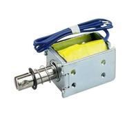 Piccolo elettromagnete DC12V24V elettromagnete a telaio aperto con solenoide magnetico miniaturizzato corsa 10 mm Può funzionare for lunghe ore