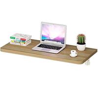 Piccolo Fold Down Kitchen Table Parete Workbench Heavy Duty Fold fown Tavolo da pranzo Computer Desk attaccatura di parete pieghevole di legno solido tavolo pieghevole(60 * 30 * 1.6cm)