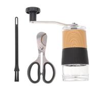 Piccolo Frantumatore di Compresse Manuale Polvere Fine Portatile | Materiali PP ABS Acciaio Inox, Facile da Pulire Spazzola, per Ospedali e Case di Cura