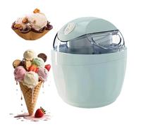Piccolo Gelatiera Domestica Mini Ice Cream Maker, Pratica e Veloce in 15 Minuti con Controllo Touch, Compatta Macchina per Dessert da 500ml, Ideale per Gelato, Sorbetto, Yogurt e Dolci Freddi