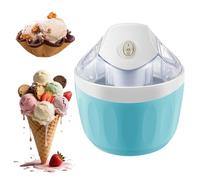 Piccolo Gelatiera Domestica Mini Ice Cream Maker, Pratica e Veloce in 15 Minuti con Controllo Touch, Compatta Macchina per Dessert da 500ml, Ideale per Gelato, Sorbetto, Yogurt e Dolci Freddi