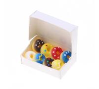 Piccolo giocattolo artificiale in miniatura della resina del dessert per le case delle bambole esposizione creativa del gioco e del collezionista uso della resina delle case delle bambole mobili