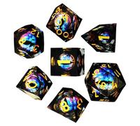 Piccolo gioco di dadi per giochi di ruolo,Dadi per giochi di ruolo | Gioco da tavolo Piccolo Craps, Accessori per giochi di dadi, piccoli dadi poliedrici per giocatori di uomini e donne