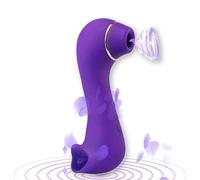 -Piccolo Ｖibrátóri Succhia Cápèzzóli Clitóridè Potente per Donna Linguá Vibrátóre Stimólátorè, Linguá Vibrántè per Clitóridè Púntó G Suziónè Professional, È? Tôyspèr per Dónnà Coppiè Linguá Succh