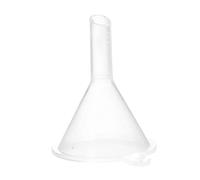 Piccolo imbuto, mini imbuto in plastica trasparente canalizzate da cucina per laboratorio, polvere, per bottiglia di olio essenziale di profumo