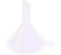 Piccolo imbuto trasparente in plastica per riempire bottiglie, per piccoli campioni di olio profumato Fashion