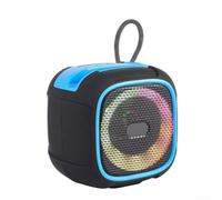 Piccolo lettore musicale portatile con chip avanzato Bt 5.3 e luce RGB pulsante, supporto USB TF Card FM radio in tono verde (2)
