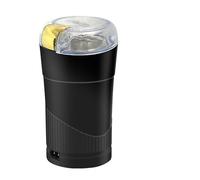 Piccolo macinapepe elettrico da cucina, strumento for macinare le spezie for chicchi di caffè, macchina for caffè portatile, macchina da viaggio for caffè per il caffè, nota(Noir)
