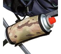 Piccolo manicotto cilindrico per serbatoio, protezione per serbatoio, accessori da viaggio per escursionismo, pesca, alpinismo, picnic, campeggio, cucina, feste, zaino in spalla