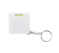 Piccolo metro a nastro in acciaio con livelli di bolla integrati, lunghezza 1 metro, facile da trasportare, portachiavi, meccanismo di ritrazione automatica, nastro retrattile automatico