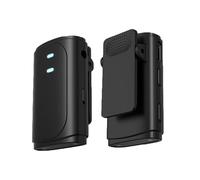 Piccolo microfono per la registrazione, microfono a clip,Microfono senza fili a riduzione del rumore per | Amplificatore vocale, di microfono wireless per smartphone con fotocamera