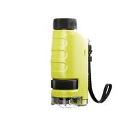 Piccolo microscopio per bambini con forte componente ABS che incoraggia le abilità di osservazione per gli appassionati di scienza ingrandimenti multipli