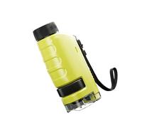 Piccolo microscopio per bambini forte componente ABS che incoraggia le abilità di osservazione per gli appassionati di scienza microscopio ad alto ingrandimento