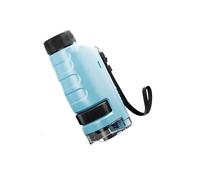 Piccolo microscopio per bambini forte componente ABS che incoraggia le abilità di osservazione per gli appassionati di scienza Microscopio portatile