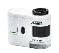 Piccolo microscopio portatile portatile ingrandimento 1000X con illuminazione a LED per valutazione dei gioielli e portatile scientifico