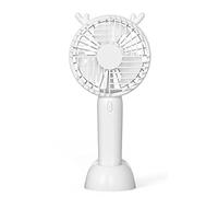 Piccolo Mini Ventilatore Portatile, Ventilatore da scrivania Portatile, Mini Ventilatore Portatile, Ventola di Raffreddamento Personale, Ventilatore da Tavolo USB per Viaggi in Ufficio Forte Flusso