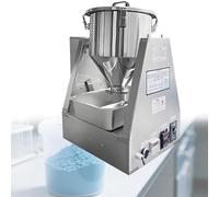 Piccolo Miscelatore Polvere Secca in Acciaio Inossidabile,Miscelatore Industriale Polvere Secca E Materiali Granulari,Miscelatore Elettrico Polvere Secca Miscelazione Bidirezionale a 360°,20L